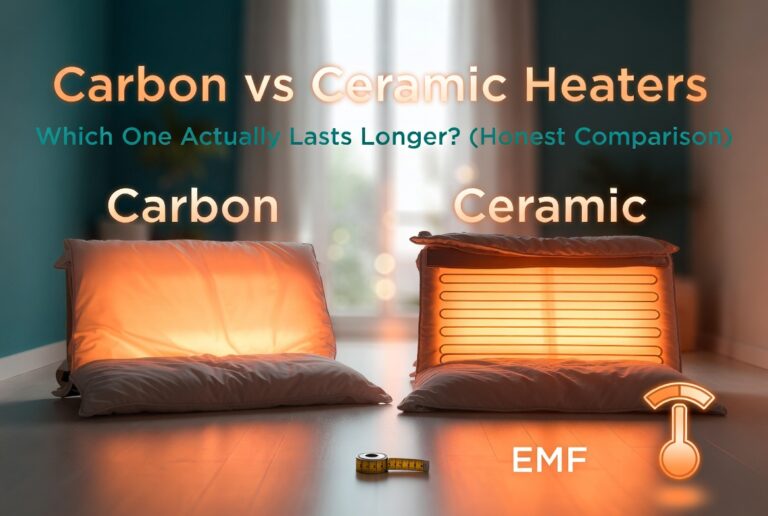 Carbon vs Ceramic heaters in low-EMF sauna blankets - which one actually lasts longer honest comparison